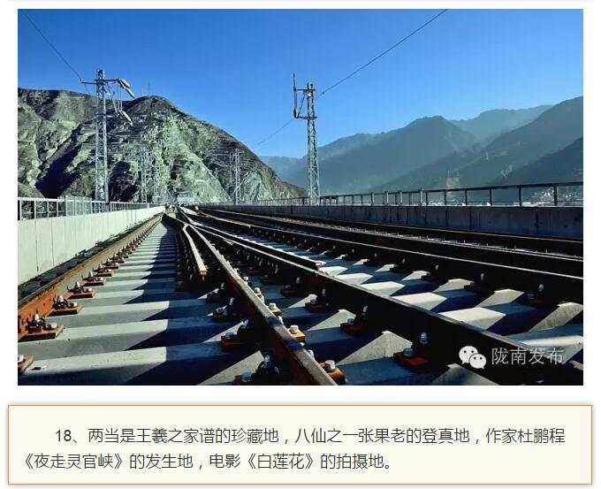 蘭渝鐵路最早由孫中山先生提出？在隴南，你不知道的事兒還有……