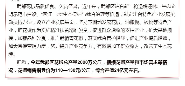 5.28億！一場盛會，武都花椒“火”了