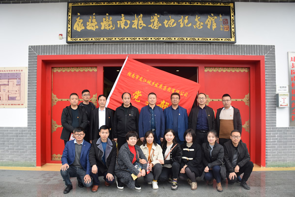 市龍江集團開展“不忘初心、牢記使命”主題黨日活動